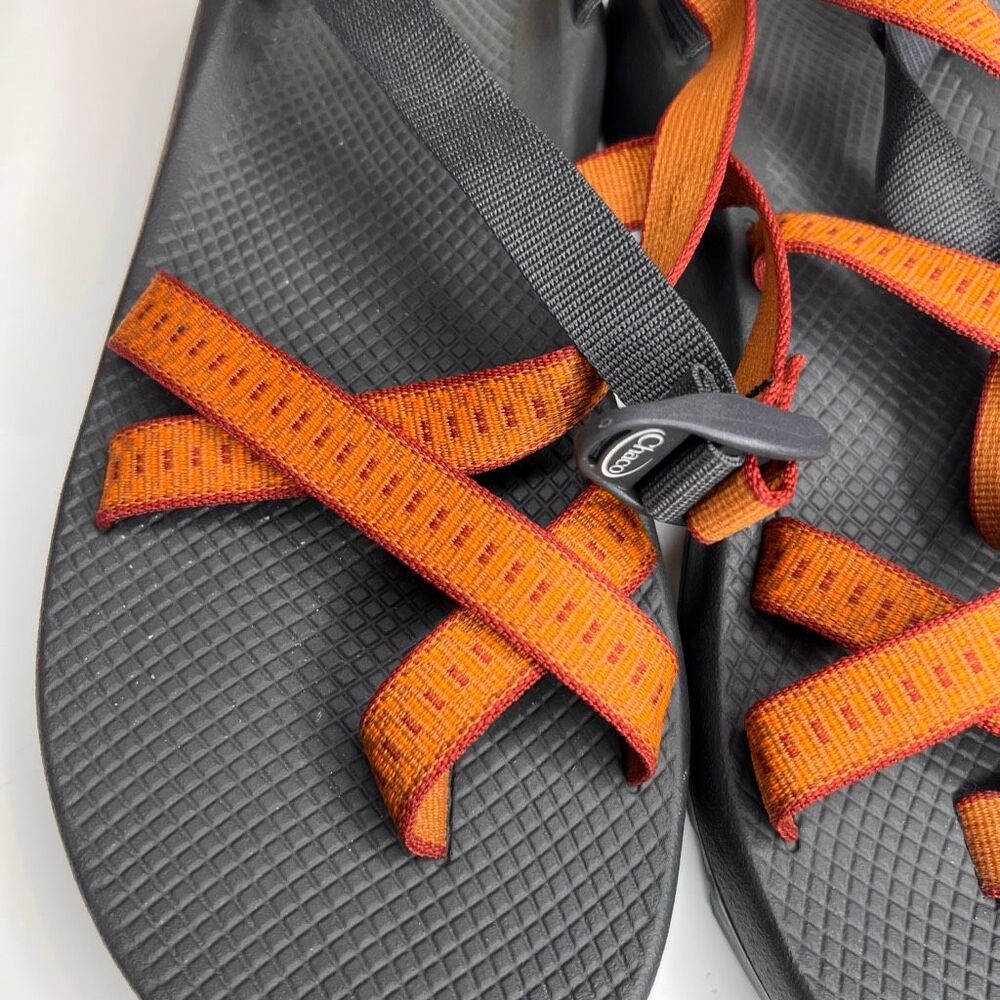 These are Chaco Z/2 Classic sandals featuring adjustable straps with a toe loop - Picture 2 of 6